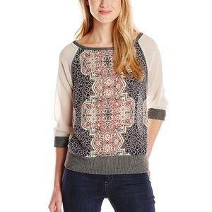 Sanctuary multi colored blouse